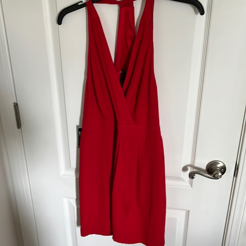 Women’s Racerback Red Mini Dress